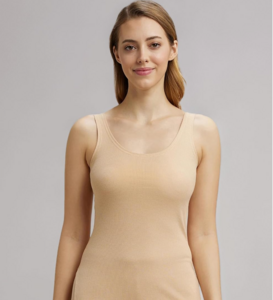 Jockey 2500 Women's Super Combed Cotton Rich Thermal Tank Top with Stay Warm Technology_Skin_M