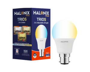 (29 store Instamart) Halonix Prime Trios 9W LED Bulb B22 with 3-in-1 Light Modes (Location Specific)
