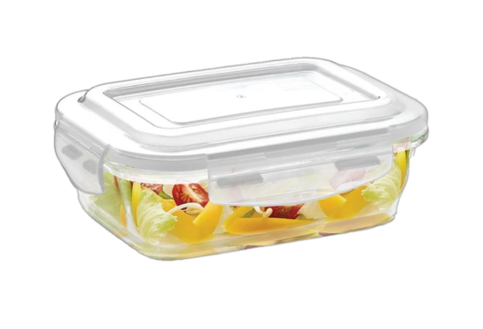 BOROSIL Glass Grocery Container - 640 ml @445 (3 quantity)
