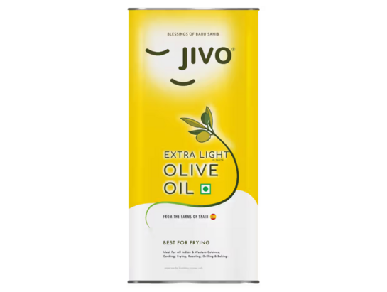 Jivo Extra Light Edible Olive Oil 5L Ideal for Everyday Indian Cooking on Instamart