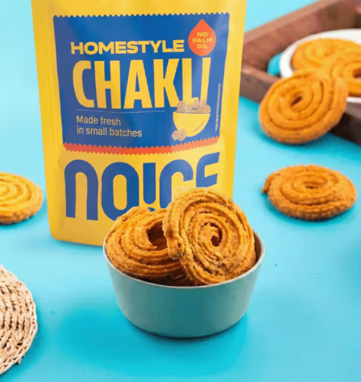 NOICE Homestyle Chakli 100gm (No Palm Oil Namkeen & Snacks) on Instamart