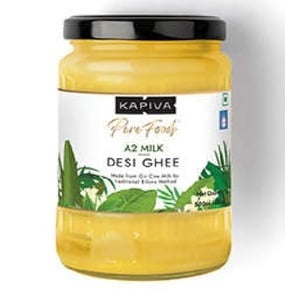 Kapiva A2 milk desi ghee 500 ml - pack of 2