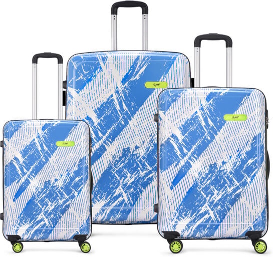 Click to enlarge SKYBAGS Hard Body Set of 3 Luggage 8 Wheels