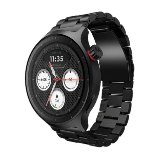 Click to enlarge MOTOROLA Moto Watch 1.4" OLED, AOD, Dual band GPS