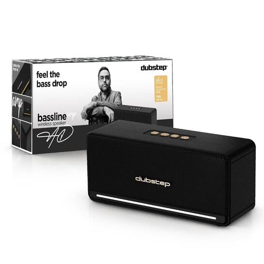 Click to enlarge Lowest price- Dubstep Bassline AMP 18W Wireless Bluetooth Speaker at ₹1699