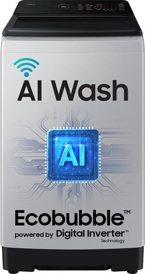 Click to enlarge Samsung 8 kg 5 Star, AI Wash, AI Energy Mode, Wi-Fi Fully Automatic Top Load washing machine