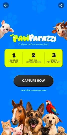 Click to enlarge Swiggy pawparazzi - 200rs flat off coupon