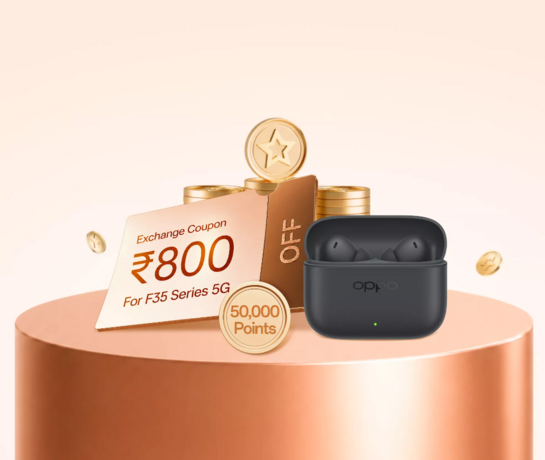 Oppo Store : F35 Series 5G Privilege Pack @ ₹9