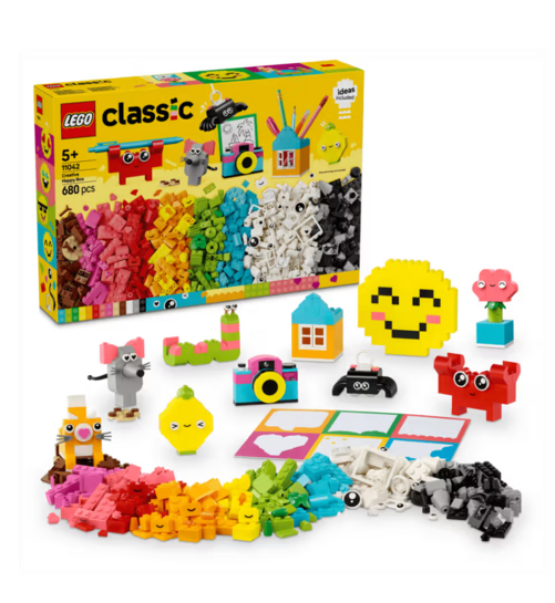 Click to enlarge Instamart : 🧱 LEGO Classic Creative Happy Box Building Bricks Toy 11042