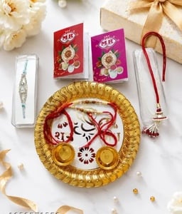 Rakhi set for bhaiya bhabhi