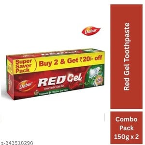 Dabur Red Toothpaste 150g ×2=300g
