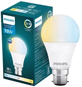 Instamart: Philips SceneSwitch 10W LED Bulb B22 with 3-in-1 Light Modes & Wall Switch Control - CDL/NW/WW
