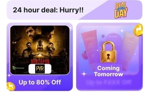 Flipkart: PVR giftcard at upto 80% by using Supercoins