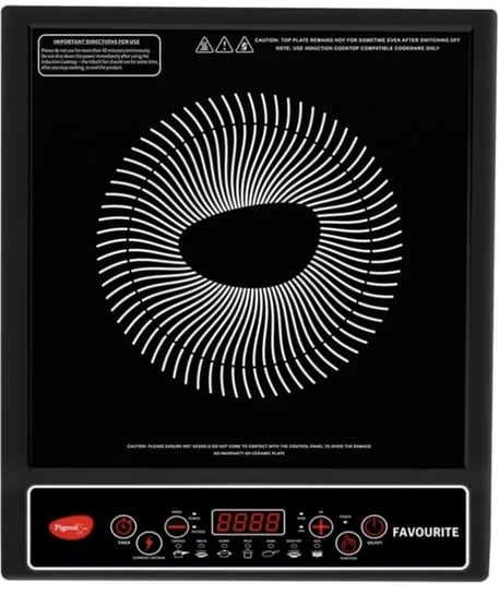 1800 W Induction Cooktop