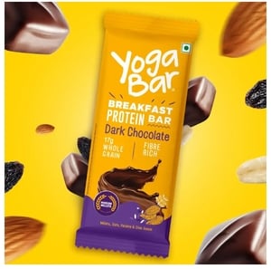 Yoga Bar Breakfast Protein Bar Dark Chocolate, 50 gram