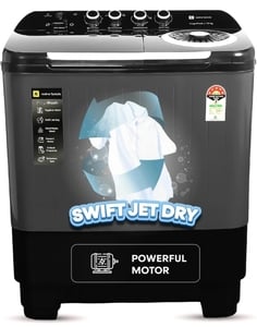 real me techlife 12 kg Semi Automatic Top Load Grey