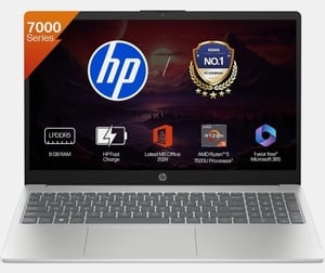 HP 15 AMD Ryzen 5 Quad Core 7520U - (8 GB/512 GB SSD/Windows 11 Home)