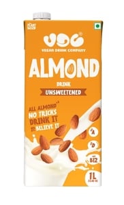 Click to enlarge Vegan Drink Company Almond Milk Unsweetened 1 L