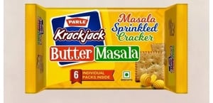 Click to enlarge Parle Krackjack Butter Masala Sprinkled Biscuits,