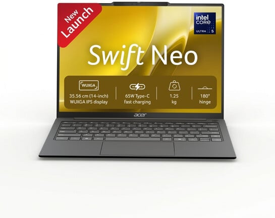 Acer Swift Neo AI PC Intel Core Ultra 5 125H - (8 GB/512 GB SSD/Windows 11 Home)