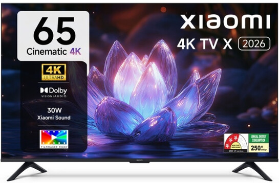 New Launch : XIAOMI X Series 165.1 cm (65 inch) Ultra HD (4K) LED Smart Google TV with Dolby Vision