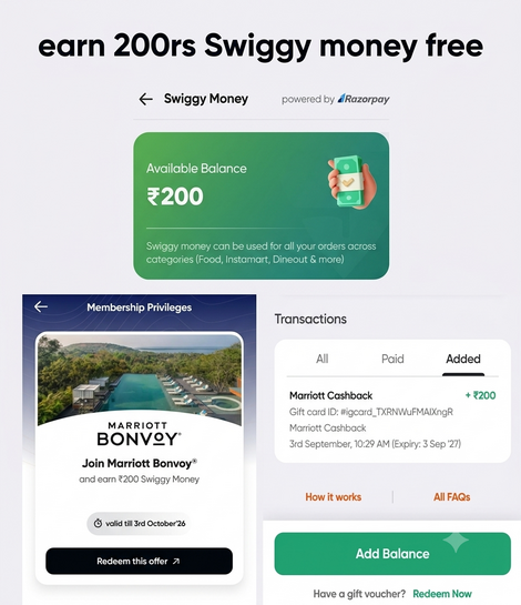 🤑 Claim ₹200 Swiggy Money FREE — New Users Only!