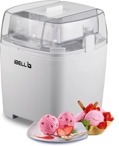 iBELL 1.5 L Electric Ice Cream Maker (White)
