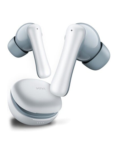 Buy Mivi DuoPods Marathon TWS Earbuds Moon White - Headphones for Unisex 39865447 | Myntra