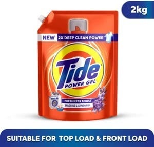 Tide Power Gel For Top Load & Front Load Multi-Fragrance Liquid Detergent (2 kg)