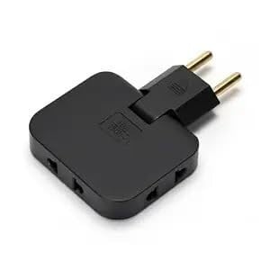 Click to enlarge Rotating Plug Adapter 180 Degree Swivel Wall Tap Multi Outlet