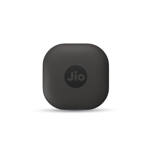 JioTag Air for iOS (Gray) Worldwide Tracker, Pair with Apple Find My app 1+1 year battery, 120 dB