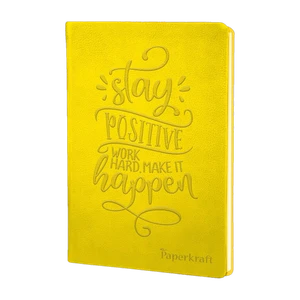 Paperkraft Designer Series with PU leather A5 Diary Unruled 192 P...more