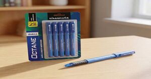Check out Classmate Octane Ball Pens (Blue Ink, Pack of 5)