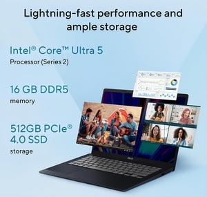 Click to enlarge ASUS Vivobook 14 (2025) Intel Core Ultra 5 225H - (16 GB/512 GB SSD)