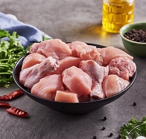 fresho chicken curry cut without skin - 250g(location specific)