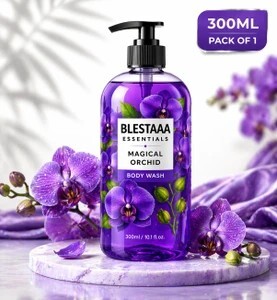 Click to enlarge blestaaa essentialss ORCHID Calming Body Wash, For a Gentle Feeling Clean