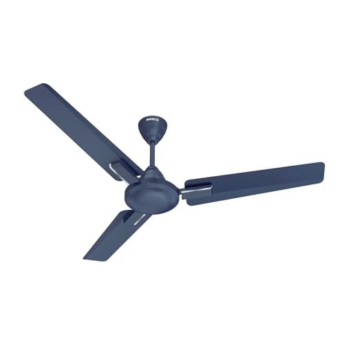 Havells 1200mm Ambrose Neo Energy Saving Ceiling Fan |2 Year Warranty |(Pack of 1, Matt Blue)