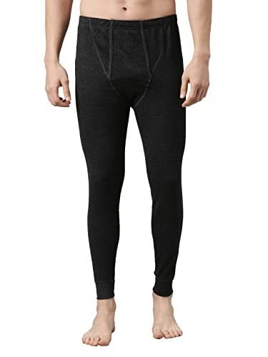 Dixcy Scott Maxmius Mens Solid Ankle Length Pull On Cotton Thermal Trousers (Pack of 1)