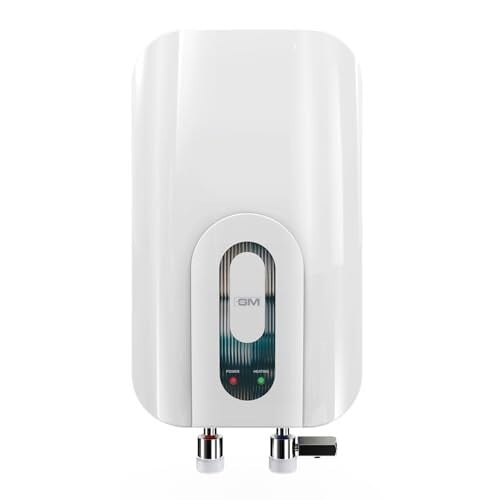 GM Fogo 5Ltr 3KW Instant Water Heater Geyser | Warranty of 7Yr Tank, 4Yr Element, 2Yr Product | Rust & Shock Proof | 6.5 Bar Pressure for High Rise Building | Home Kitchen & Bathroom | White