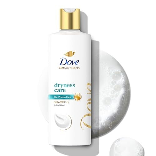 Dove Dryness Care Shampoo 340 ml|| With Pro-Moisture Complex for Dry Hair & Scalp|| Gives Soft|| Smooth|| Damage Free Hair - Daily Shampoo for Men & Women