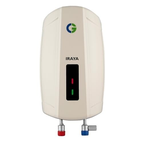 Click to enlarge CG-IWHIRAYA03LX Iraya 3L | Instant Water Heater (Geyser) | SS 304 Grade Tank | Power-Packed Fast Heating | Highrise Suitable | Rust-Proof Body | 100% Copper Element | 2 Yr Product & 5 Yr Tank Warranty
