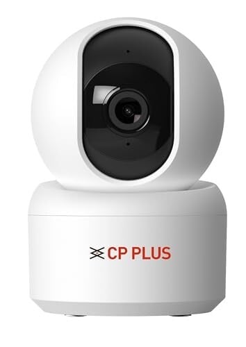 CP PLUS CP-E45Q 4MP Quad HD Smart Wi-Fi Security Camera for Home | AI Human Detection | Privacy Mode | Cloud Recording