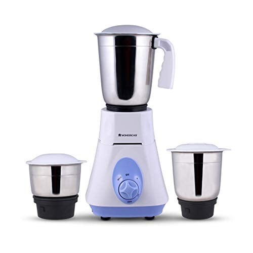 Wonderchef Vietri 500-Watt Mixer Grinder (Blue) [10% Coupon]