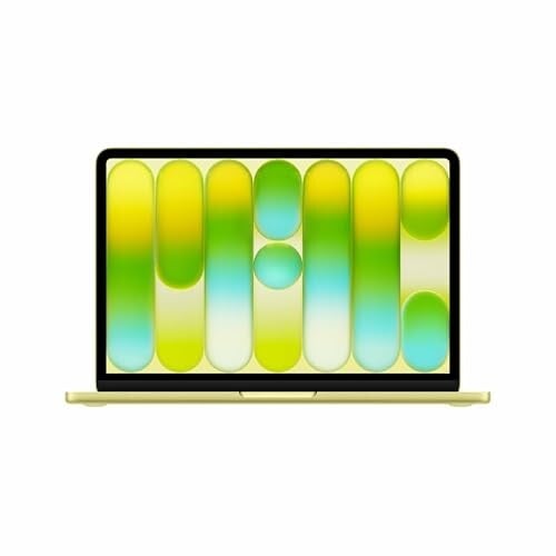 Click to enlarge Apple 2026 MacBook Neo 13″ Laptop with A18 Pro chip: 8GB Unified Memory, 256GB SSD Storage, 1080p FaceTime HD Camera; Citrus