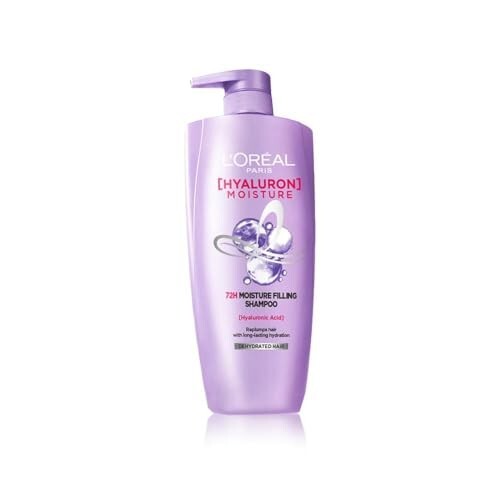 L'Oreal Paris L Oral Moisture Filling Shampoo, With Hyaluronic Acid, For Dry & Dehydrated Hair | 650Ml