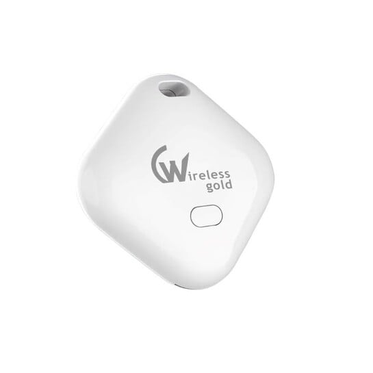 Air Tag for Apple with Loud Buzzer, Works with Apple Find My(No App Required) (White)