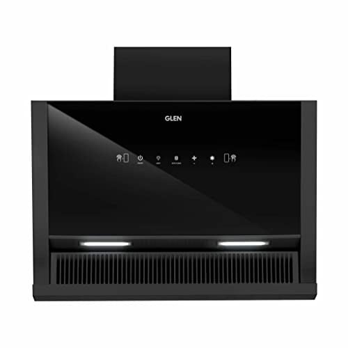 Click to enlarge Glen 60 cm 1200 m3/hr Auto-Clean Filterless Kitchen Chimney Motion Sensor (NEO Black)