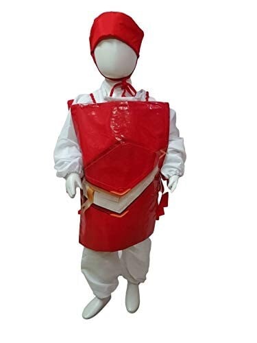 BookMyCostume Book Education Literacy Theme Kids Fancy dress Costume 3-4 years