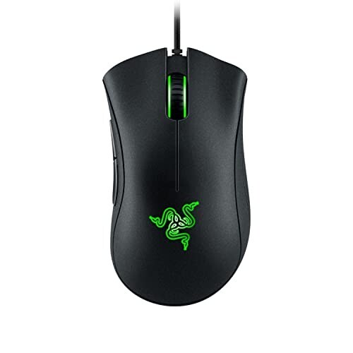 Click to enlarge Razer Deathadder Essential - True 6400 DPI Optical Sensor, Wired Ergonomic Form Factor, High Durability, 5 Hyper Response Buttons, 10 Million Clicks RZ01-03850100-R3M1 - Black