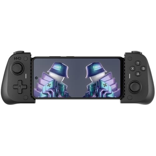 HMD Gaming Outfit for HMD Fusion | Gamepad with 18 Buttons, Turbo Mode, 3.5mm Audio Jack, Smart Pins Connection for Ultra Low Latency | Compatible with Android TV & Android smartphones with....